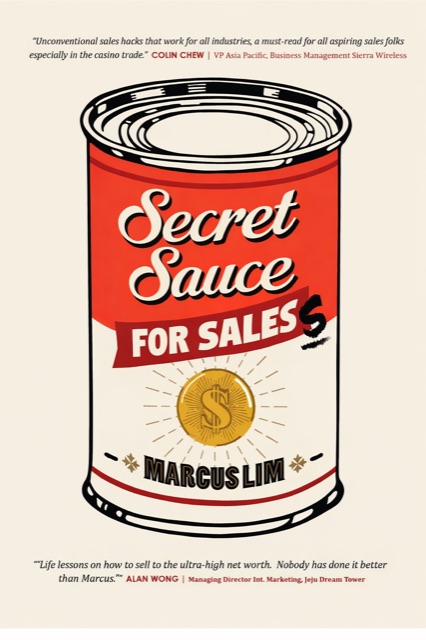 Cover of Secret Sauce for Sales by Marcus Lim